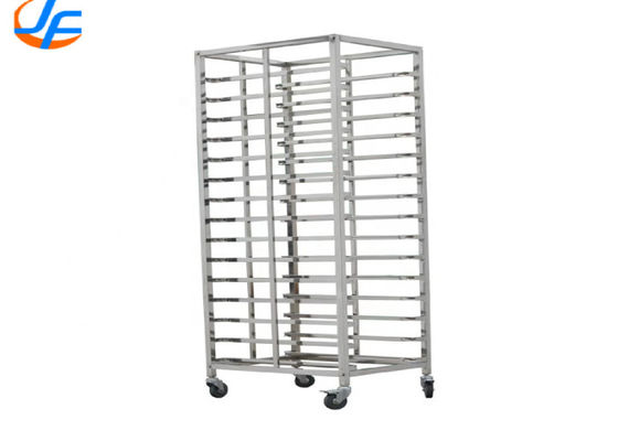 OEM SS Baking Rack , All Mobile Movable Bakery Tray Trolley For Baking Pan