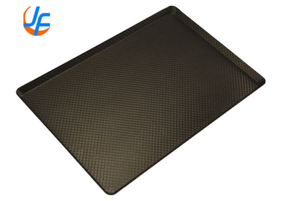 Durable Corrugated Sheet Pans , Alloy Baking Sheet Pans Cookie Bread Tray