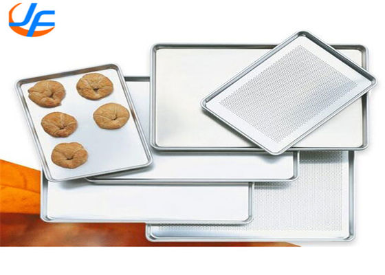RK Bakeware China Foodservice Aluminum Baking Tray / Telfon Nonstick Coated Baking Tray