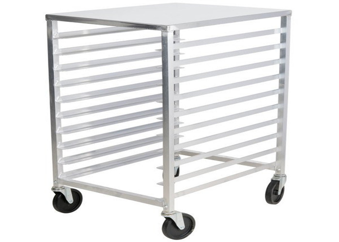 Bun Pan Bakery Oven Commercial Bakery Rack Trolley With Heat Resistant