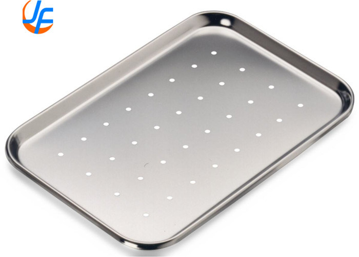 Free Sample Flat Perforated Baking Tray With Holes For Medical , Bakery