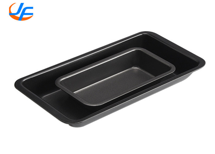 Commercial Pullman Loaf Pan , Carbon Steel Toast Bread Baking Pan For