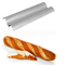 RK Bakeware China Foodservice NSF Perforated 3-Slot Molds Baguette Baking Tray French Bread Pan