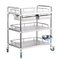 RK Bakeware China Medical Hospital Dressing Stainless Steel Trolley Surgical Trolley with Drawers