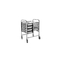 RK Bakeware China Foodservice NSF Double Line Tray Rack Trolley Stainless Steel Bakery Trolley