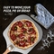 12 Inch Aluminum Pizza Shovel With Folding Handle And 10cm Pizza Wheel Cutter Set