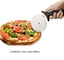 10cm Stainless Steel 430 Pizza Wheel Cutter With Pp Handle Round Plastic Cutter Server