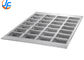 12 Compartment Aluminum/Alloy Loaf Pans For Baking，Restaurant , Dining Hall