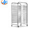 Bakery Equipment Cake Baking Tray Trolley Food Trolley With Pan Stainless Steel
