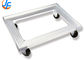 RK Bakeware China Foodservice NSF Stainless Steel Mobile Bread Pan Dollies 600 × 400