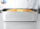 RK Bakeware China Foodservice NSF Aluminum Glaze Pullman Bread Aluminum Loaf Pans Bread Tin