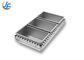 RK Bakeware China Foodservice NSF Commercial Aluminum Loaf Pans / Special Strap Pullman Bread Pan
