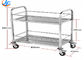 Multi Layer Bakery Rack Trolley Food Cart Four Wheels For Kitchen Practical Use Push Smoothly