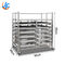 RK Bakeware China-Nesting Commercial Stainless Steel Trolley Rack / Customized Baking Rack For Industrial Bakeries