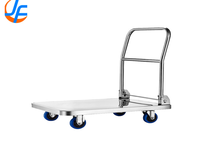 Bread Equipment Aluminum Baking Trolly Rack / Aluminum Pan Cart Work Table With Wheels