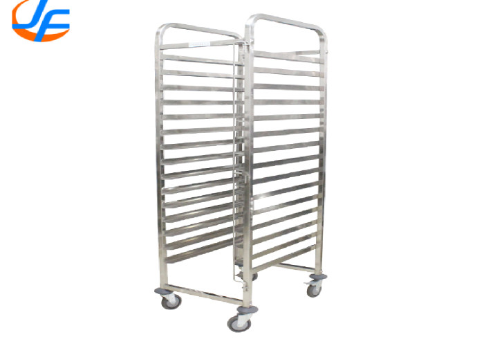 Stainless Steel Rack Pan Tray Bread Trolley / Food Bakery Cooling Rack