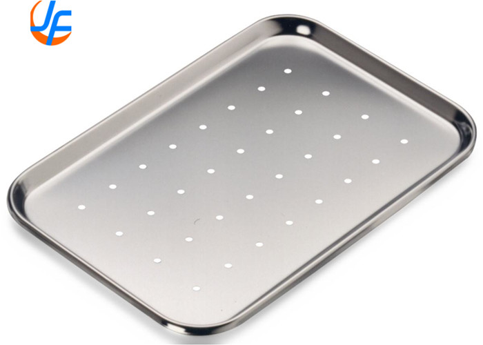 Free Sample Flat Perforated Baking Tray With Holes For Medical , Bakery