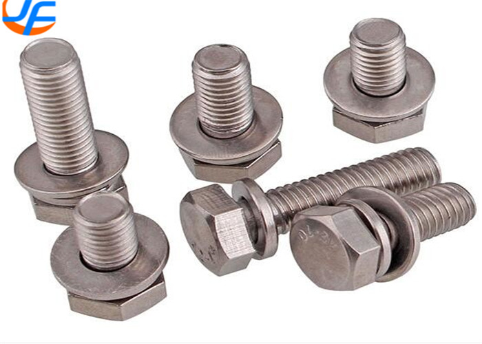 A270 Stainless Steel Hex Bolt With Nut And Washer Size M4M48 DIN933