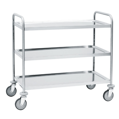                  Hotel Restaurant Stainless Steel Gn Pan Bakery Tray Rack Trolley             