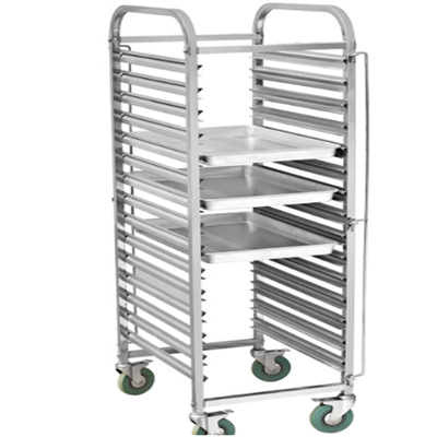 RK Bakeware China Custom Stainless Steel Restaurant Food Catering Service Transport Trolley/Tea Cart for Kitchen