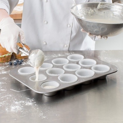 RK Bakeware China Foodservice NSF Mini Crown Cake Pan Square Muffin Cupcake Baking Pan