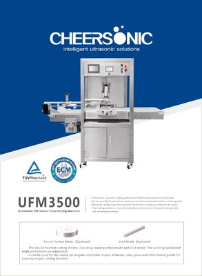                  Ultrasonic Food Portionning Equipment for Cakes, Breads             