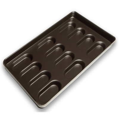 RK Bakeware China Foodservice NSF Nonstick Hotdog Bun Baking Tray for Industrial Bakeries