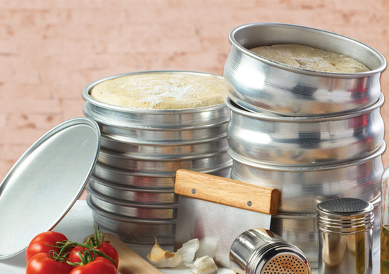                  Rk Bakeware China Foodservice Proofing and Retarding Aluminum Dough Pan Stackable             