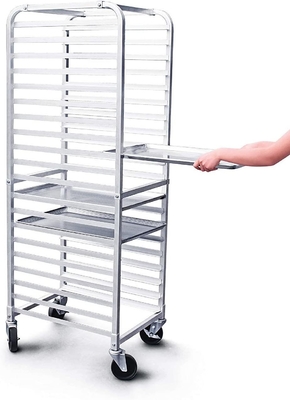                  Rk Bakeware China Foodservice 36527 Commercial 20 Tier Aluminum Sheet Pan Rack Bun Pan Rack             