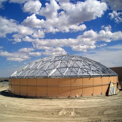 Aluminum Geodesic Dome Roofs  Storage Tank Aluminum Dome Roofs for Tanks