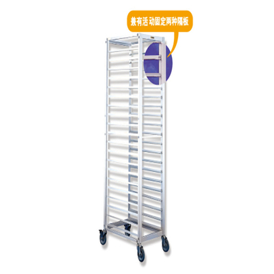 Rk Bakeware Manufacturer China-Aluminum Flatpack Cooling Rack Sheet Bun Pan Rack