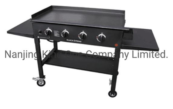                  Home Garden Patio Use Four Burners Gas Griddle Grill             