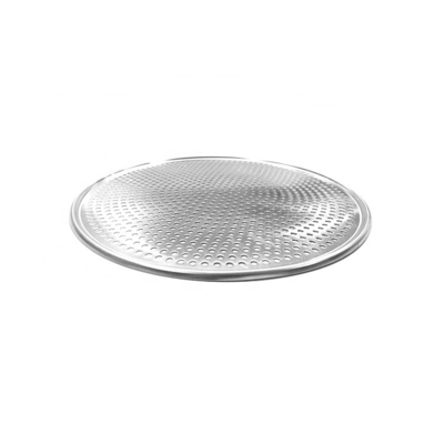 12 inch mesh perforated pizza tray perforated pizza pan punched pizza tray