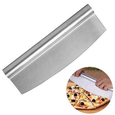 14 Inch Premium Pizza Cutter Stainless Steel 430 Pizza Rocker Cutter