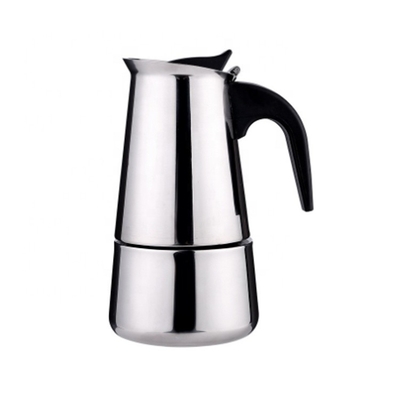 Stainless Steel Italian Espresso Stovetop Coffee Maker Moka Pot