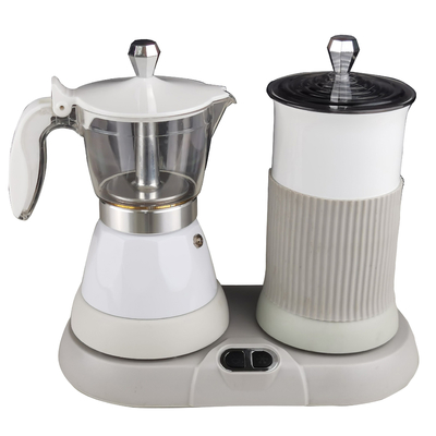 Aluminum 3 Cups Electric Espresso Moka Coffee Maker Auto Shut Off Function Moka Express Cofeemaker Plastic Coffee Maker