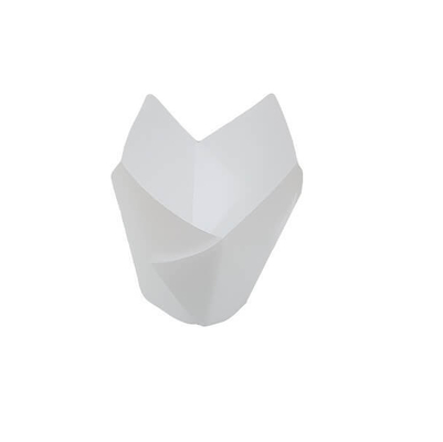 Regular Tulip Paper Baking Cups Muffin Liner Mini 30mm Wrap White