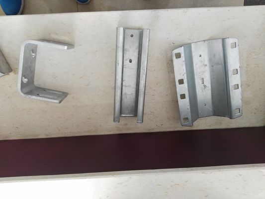 High Performance Sheet Metal Stamping Process SS Plate Parts , Simple Single Die Mould