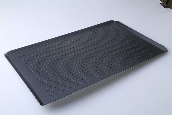 RK Bakeware China Foodservice 530*325mm Aluminum Combi Oven Nonstick Rational  GN1/1 Baking Tray Perforated