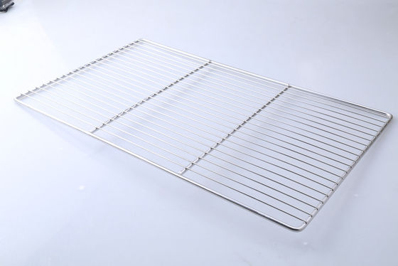 OEM Food Service Metal Fabrication BBQ Serving Tray Stainless Steel 800*600