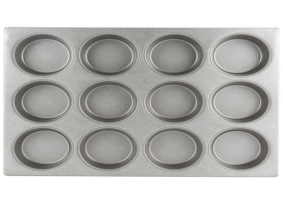 RK Bakeware China-Mackies Slicone Glazed Pecan Roll/Jumbo Muffin Pan