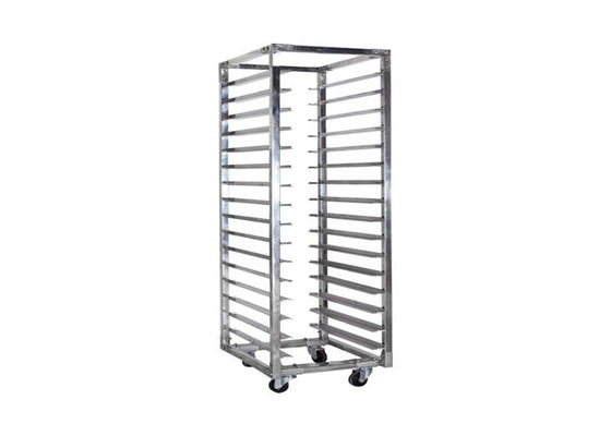 RK Bakeware China Foodservice NSF 15 Tiers Revent Oven  Double Rack Stainless Steel Baking Tray Trolley