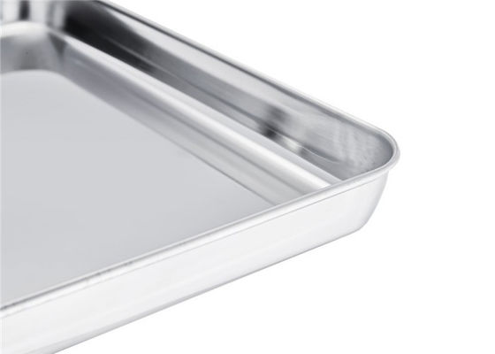 RK Bakeware China Foodservice NSF Rectangle Stainless Steel BakingTray Pizza Biscuit Bread Baking Tray