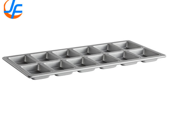 RK Bakeware China Foodservice NSF 12 Compartment Aluminum Loaf Bread Pans Bread Tin