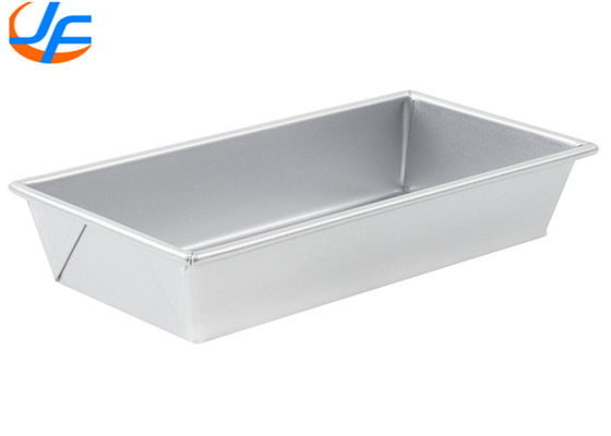 RK Bakeware China Foodservice NSF 1 Lb. Glazed Aluminized Nonstick Steel Bread Loaf Pan Bread Tin