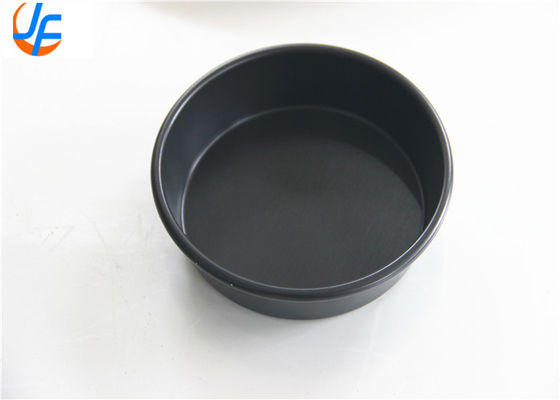 Round Aluminum Cake Mould , Baking Tools Carbon Steel Round Pizza Pan For Manufacturer