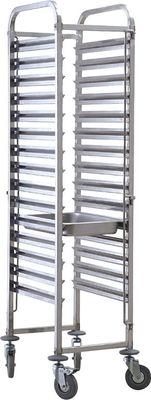 RK Bakeware China-Sinlge Oven Rack 610x750x1800 Baking Tray Bakery Trolley For Industry