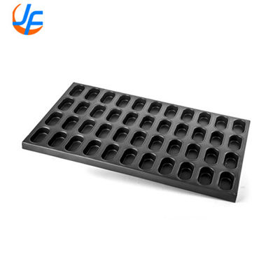 RK Bakeware China Foodservice NSF Commercial Custom Silicone Galzed Square Muffin Tray