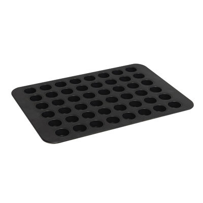 RK Bakeware China-800X600 Mackies 48 Cup 1.1 Oz. Glazed Aluminum Texas Muffin Tray 17 7/8&quot; X 25 7/8&quot;