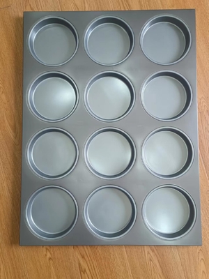 Industrial Aluminum Pizza Tray Foodservice Hard Anodized Coat